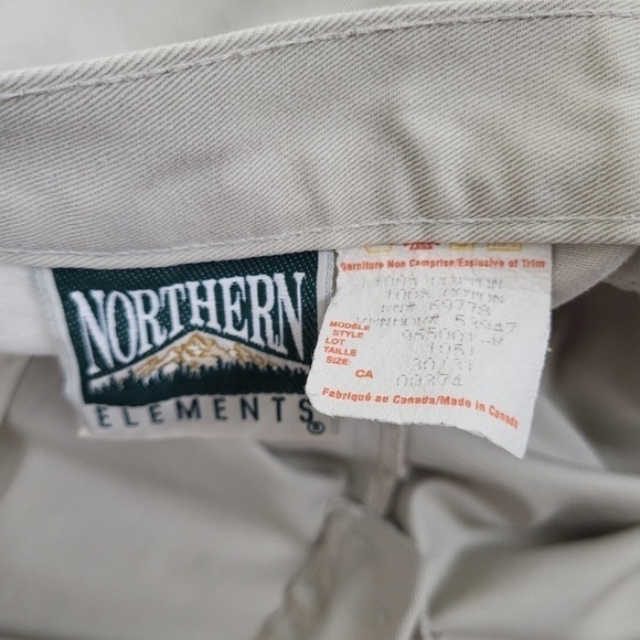 90's Khaki Pants Tapered Boot Cut High Waisted High Rise - Picture 6 of 12